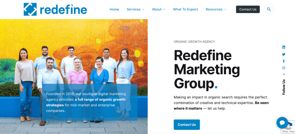 Redefine Your Marketing Homepage